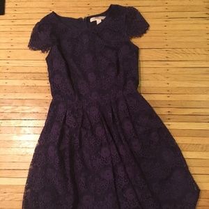 Purple Lace Dress
